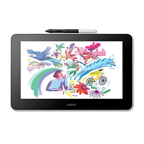 DESCUENTAZO 60% DESCUENTO Wacom One Creative Pen Display de 13.3″, Software Incluido para Esbozo y Dibujo en Pantalla, 1920 x 1080 Full HD, Colores Vivos y lápiz Digital preciso, óptima para Oficina en casa y e Learning, Negro