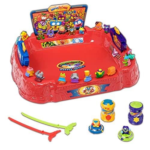 SUPERTHINGS RIVALS OF KABOOM Battle Arena – Estadio de Combate, Contiene 1 Arena, 2 Battle Spinners y 2 SuperThings exclusivos