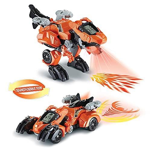 DESCUENTAZO 53% DESCUENTO VTech Switch & Go Dinos Fire Furex, Le Super T Rex, Juguete Dinosaurio A Partir de 4 años Versión FR