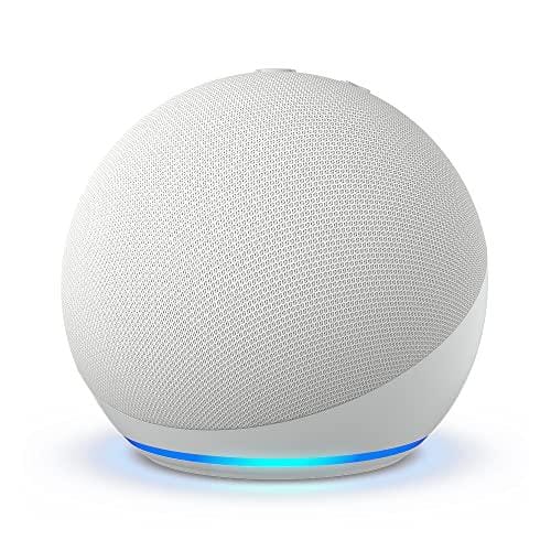 DESCUENTAZO 58% DESCUENTO Echo Dot (5.ª generación, modelo de 2022) | Altavoz inteligente wifi y Bluetooth con Alexa, con sonido más potente y de mayor amplitud | Blanco