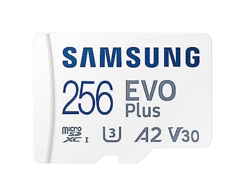 DESCUENTAZO 42% DESCUENTO Samsung MicroSDXC 256GB EVO Plus CL10 UHS I U3 MB MC256KA/EU
