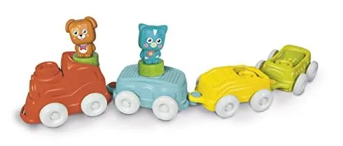 DESCUENTAZO 64% DESCUENTO Clementoni Clemmy Soft Animals Train Juguetes Bebé 6 Meses (Italiano, Inglés, Francés, Alemán, Español, Holandés Y Polaco), Made In Italy, Multicolor (80516)