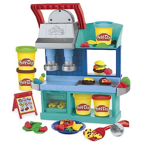 DESCUENTAZO 62% DESCUENTO Play Doh Kitchen Creations Restaurante Divertido Set de Cocina de 2 Lados Edad: A Partir de 3 años