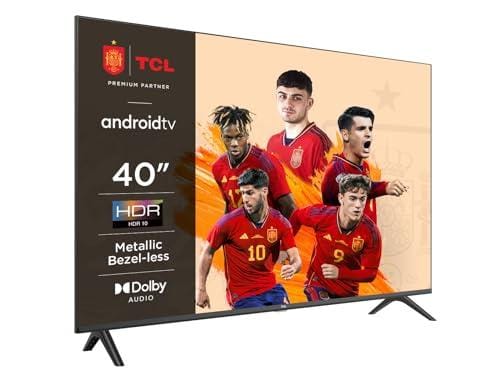 TCL 40S5401A 40″ Smart TV, HDR, HD, Direct LED con Android TV, diseño Bezeless (Kids Care, Dolby Audio, compatible con el asistente de Google)
