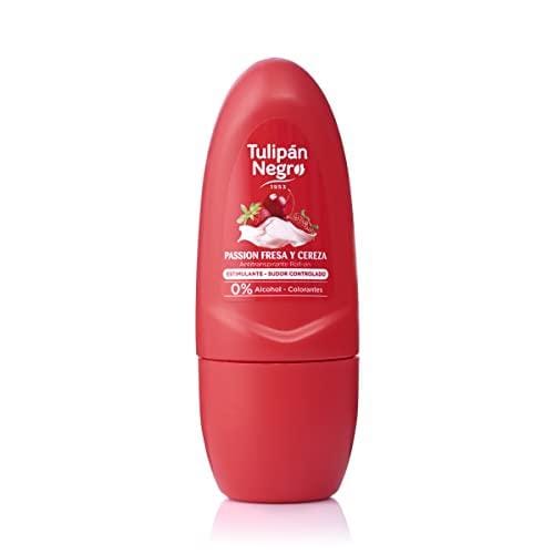 BUENA OFERTA 39% DESCUENTO TULIPÁN NEGRO, ANTITRANSPIRANTE ROLL ON FRESA&CEREZA 50ML