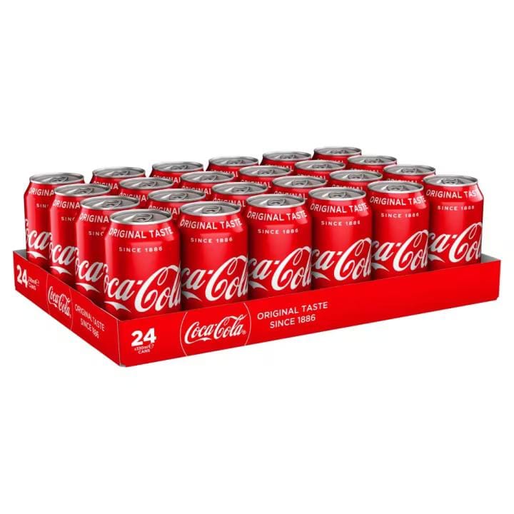 COCACOLA sabor ORIGINAL IMPORTACION CAJA 24Unidades lata 33cl | Miravia