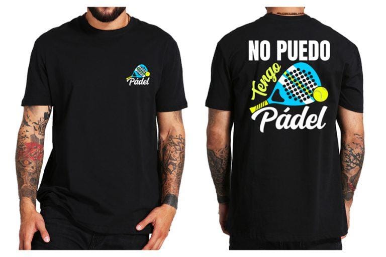 Camiseta deportiva de Pádel para hombre, prendas de vestir informales, tops diarios, camiseta de manga corta de alta calidad, regalos | Miravia