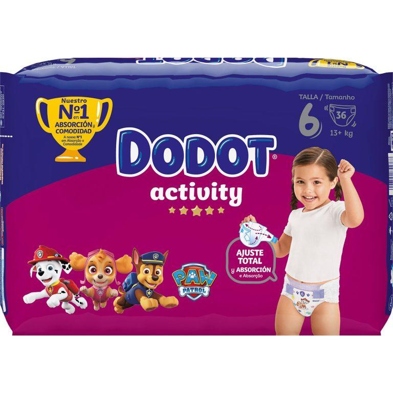 Dodot Activity jumbo pack pañales bebé, Tallas 4,5,6. | Miravia
