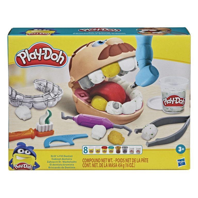 Hasbro Original – Dentista bromista – Juguete creativo – Play-Doh – 3 AÑOS+ Envío Gratis – F12595L0 | Miravia