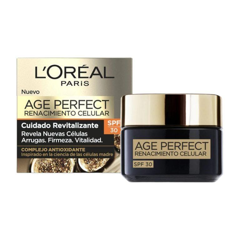 L’ORÉAL PARIS Crema regeneradora Age Perfect Renacimiento Celular SPF30 50 ml | Miravia