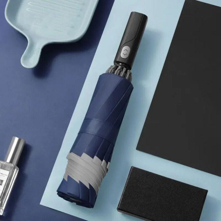 Paraguas inverso automático para hombre y mujer, sombrilla reflectante totalmente automática, a prueba de viento, gran pliegue, ideal para regalo de negocios y coche | Miravia