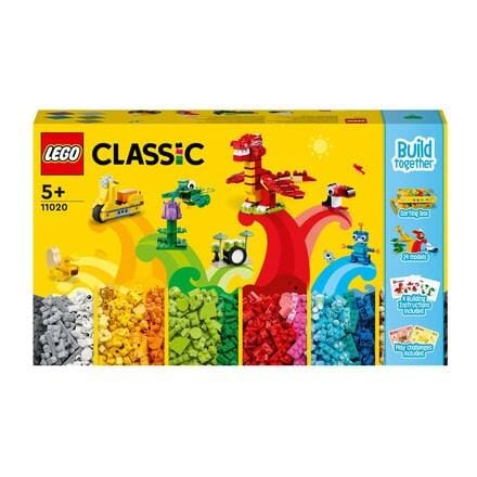 Set de Construcción Creativo Construye en Compañía Dragón, Dinosaurio y Flor LEGO Classic (Reacondicionado grado C) · LEGO · El Corte Inglés