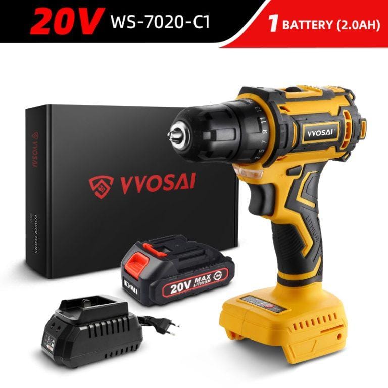 VVOSAI-taladro eléctrico sin escobillas de 20V, destornillador inalámbrico de 50nm, batería de iones de litio, minidestornillador eléctrico, herramienta de la serie MT | Miravia