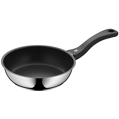 DESCUENTAZO 55% DESCUENTO WMF Devil Sartén Ø20 cm con Revestimiento Antiadherente, Acero Inoxidable Pulido Para Todo Tipo de Cocinas, Sin PFOA