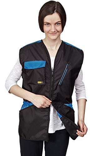 DESCUENTAZO 60% DESCUENTO Dingo Chaleco de Entrenamiento para Perros para Deportes, Agilidad, búsqueda, obediencia, Impermeable, Muchos Bolsillos, Cremallera de 2 vías, cordón en la Cintura, Azul Playa, Talla M 16406 2