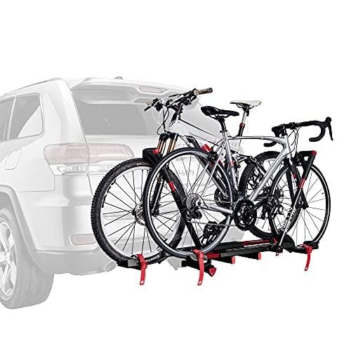 OFERTÓN SUPREMO 74% DESCUENTO Allen Sports Soporte Premier para 2 Bicicletas con Parrilla de Bloqueo, Modelo AR200, Negro
