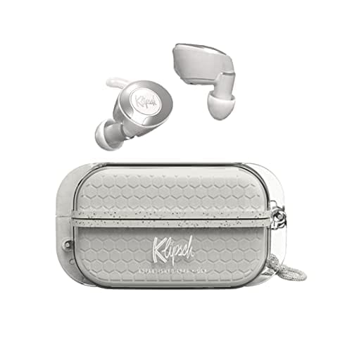 61% DESCUENTO Klipsch T5 II True Wireless Sport Gris Auriculares inalámbricos para Deporte Bluetooth 5.0, Control Táctil, InEar, Control de Llamadas, Resisteme a Humedad y Sudor, Gris
