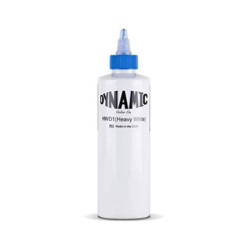 OFERTÓN SUPREMO 66% DESCUENTO DYNAMIC Tinta de tatuajes Heavy White 8oz (240ml)