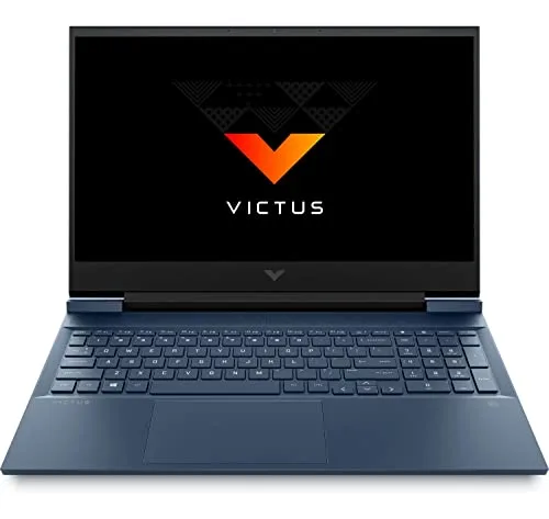 DESCUENTAZO 40% DESCUENTO HP Victus 16 e0084ns Ordenador Portátil Gaming de 16.1″ Full HD (AMD Ryzen 5 5600H, 8GB RAM, 512GB SSD, NVIDIA GTX 1650 4GB, 144Hz, Windows 11 Home) Azul Teclado QWERTY Español