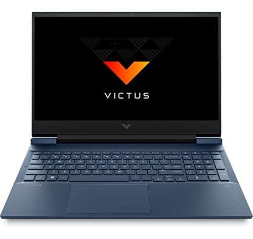 DESCUENTAZO 41% DESCUENTO HP Victus 16 e0084ns Ordenador Portátil Gaming de 16.1″ Full HD (AMD Ryzen 5 5600H, 8GB RAM, 512GB SSD, NVIDIA GTX 1650 4GB, 144Hz, Windows 11 Home) Azul Teclado QWERTY Español