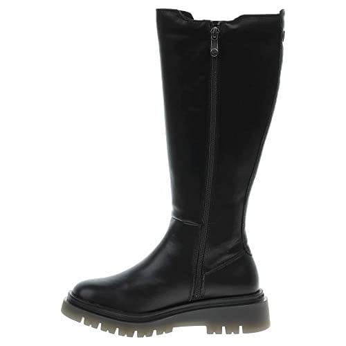 62% DESCUENTO MARCO TOZZI 2 2 25634 29, Botas a la altura de rodilla para Mujer, Negro (Black), 38 EU
