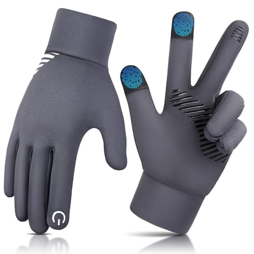 BUENA OFERTA 25% DESCUENTO Guantes de ciclismo para niños, guantes de invierno, guantes para pantalla táctil, guantes de invierno para niños, cálidos, resistentes al viento, antideslizantes, bicicleta, niño y niña (6 8 años)