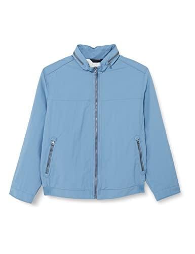 Bugatti Chaqueta para hombre 376100 31241, color gris azulado 330, estándar, azul gris 330