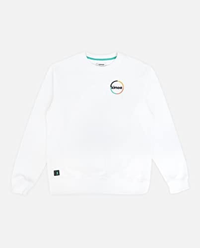 Kimoa Fresh Start_Blanco Sudadera, Unisex Adulto, XXL