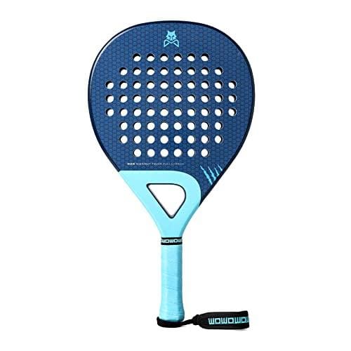OFERTÓN SUPREMO 75% DESCUENTO Pala de Pádel WOW azul sombreado Midnight Touch Full Carbon 3K