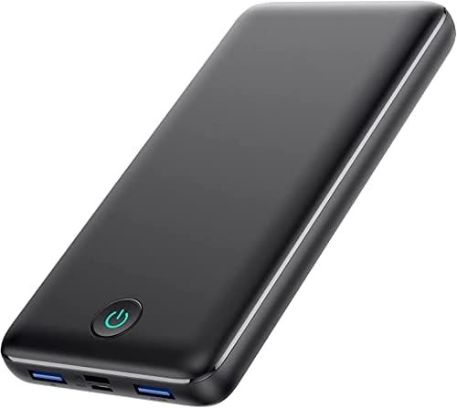 QTshine Batería Externa 30800mAh, Power Bank Carga Rápida PD 25W QC 4.0 USB C Entrada y Salida, Cargador Portátil Compatible con iPhone Samsung Xiaomi Huawei Nexus