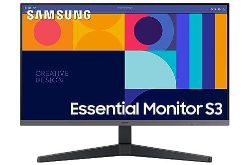 BUENA OFERTA 31% DESCUENTO SAMSUNG LS27C332GAUXEN – Monitor S3 (S33GC) 27” con Panel IPS, tasa de refresco 100Hz, AMD FreeSync, Modo Juego, Modo Eye Saver & Less Flickering, Negro