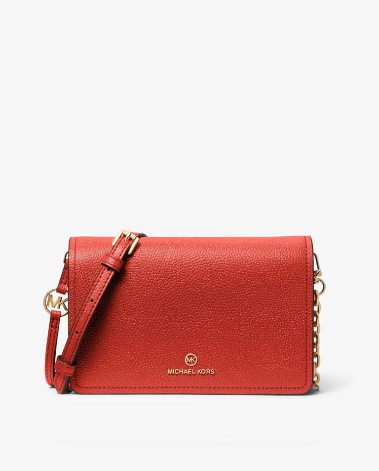 Bandolera de mujer Jet Set de piel con solapa · Michael Michael Kors · El Corte Inglés