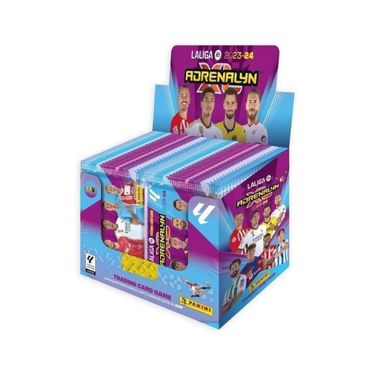 Caja con 50 Sobres Adrenalyn XL de la Liga EA Sports – Cartas de la liga 2023/24- Coleccionables Oficial de Panini | Miravia