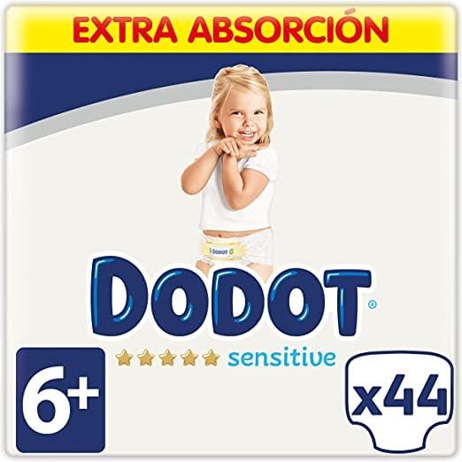 Dodot Sensitive Extra Pañales Bebé, Tallas 1,2,3,4,5,6. | Miravia