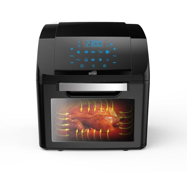 STARLYF – Horno y freidora sin Aceite 2 en 1, 12 litros, 1700W, 10 Programas, Incluye accesorios para rustir y asar, Ahorro energético con tecnología Air Cycling, Panel LED táctil Air Oven | Miravia