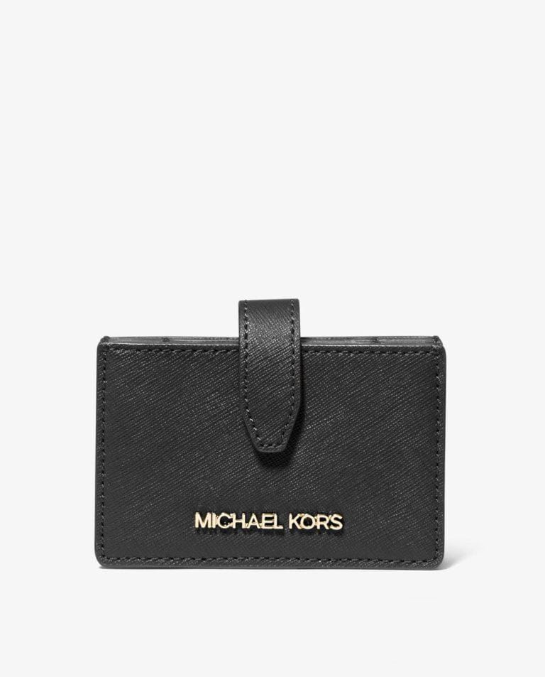 Tarjetero de mujer Jet Set de piel saffiano · Michael Michael Kors · El Corte Inglés