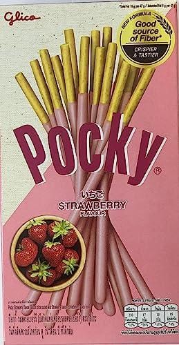 DESCUENTAZO 52% DESCUENTO Pocky Palitos De Galleta Con Cobertura De Fresa, 47 G