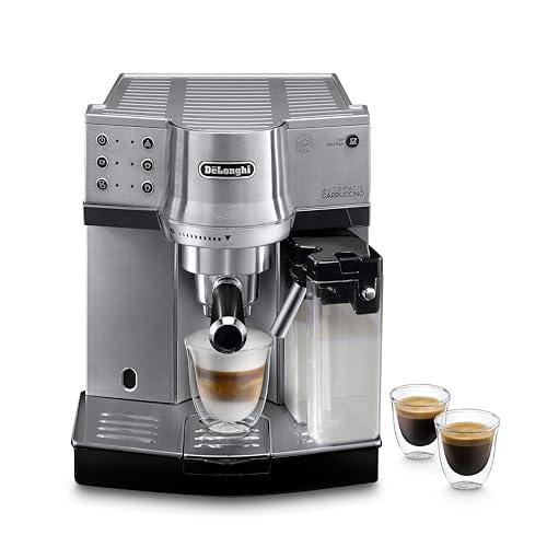 DESCUENTAZO 63% DESCUENTO De’Longhi EC 860.M Máquina espresso, independiente, 1450 W, 1 L, acero inoxidable, plateado, 41 x 33 x 44 cm