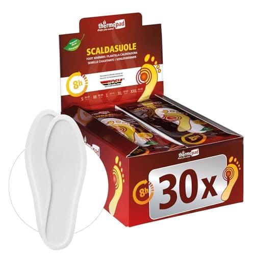 OFERTÓN SUPREMO 75% DESCUENTO Thermopad Sohlenwärmer Calentadores de pies, Color Beige, Talla L (40 41)