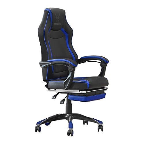 DESCUENTAZO 58% DESCUENTO Woxter Stinger Station RX Blue Silla Gaming (Eje de Acero,Levantamiento(Gas Pistón Clase 4),reposapiés Extensible,apoyabrazos ergonómicos,inclinación hasta 170º,Ruedas silenciosas antiarañazos