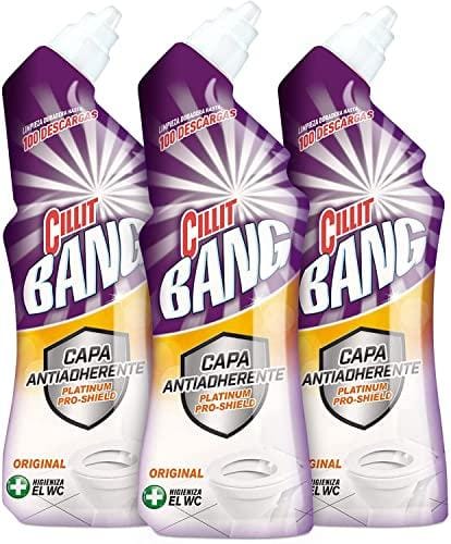 Cillit Bang Original Limpiador WC en gel, para la cal y la suciedad 3 unidades