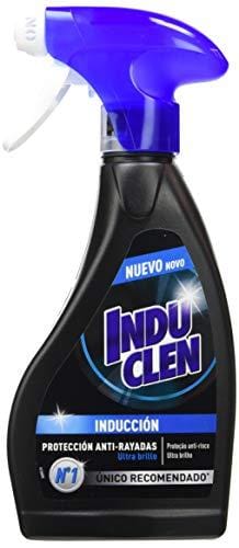 Induclen Limpiador de Inducción en spray, limpieza protección y brillo Pack de 5 x 450 ml