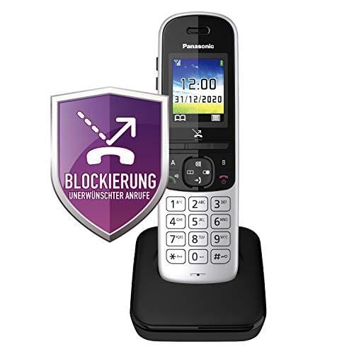 OFERTÓN SUPREMO 66% DESCUENTO PANASONIC Teléfonos con Cable Marca Modelo KX TGH710GS Black