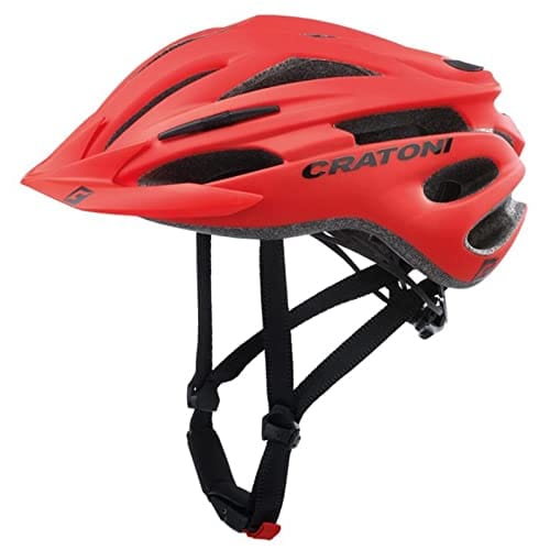 OFERTÓN SUPREMO 71% DESCUENTO Cratoni Casco de Bicicleta, Unisex, Rojo, 54 58