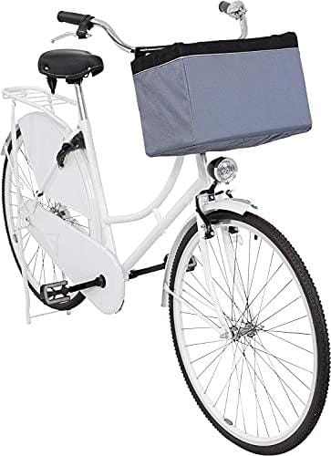 OFERTÓN SUPREMO 77% DESCUENTO Trixie Bolsa Frontal para Bicicletas, 38 × 25 × 25cm,Gris