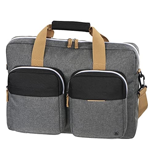 Hama Florence II, Briefcase, Negro, Gris, 395 x 75 x 315 mm