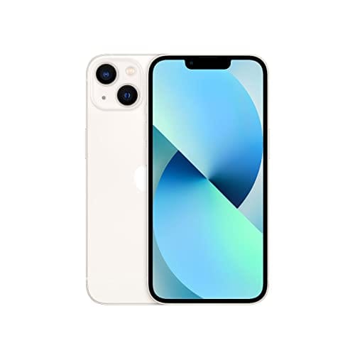 Apple iPhone 13, 128GB, Blanco estrella (Reacondicionado)
