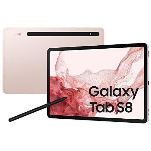 BUENA OFERTA 34% DESCUENTO SAMSUNG Sam Galaxy Tab S8 EU 128 8 0G pk/gd GAL. Tab S8 WiFi 128/8 pinkgold