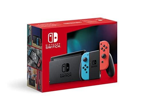 Nintendo Nintendo Console Switch avec Joy Con bleu néon et rouge néon