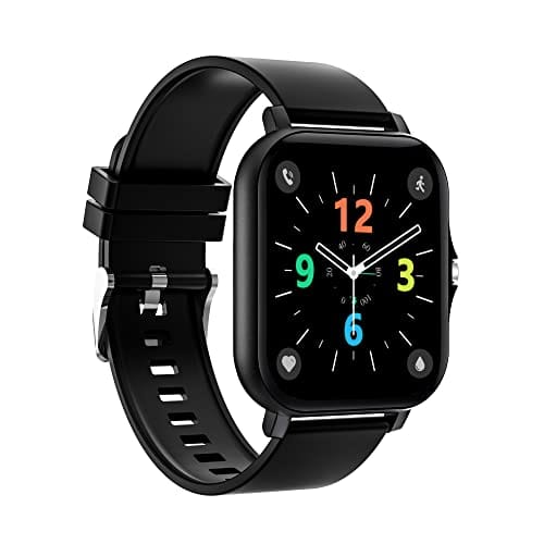 Bestherm Reloj Inteligente para Mujer y Hombre, con Respuesta a Llamadas y Manos Libres de 1,72 Pulgadas, smartwatch Monitor de Ritmo cardíaco, notificación de Mensajes, Fitness Tracker IP67 para